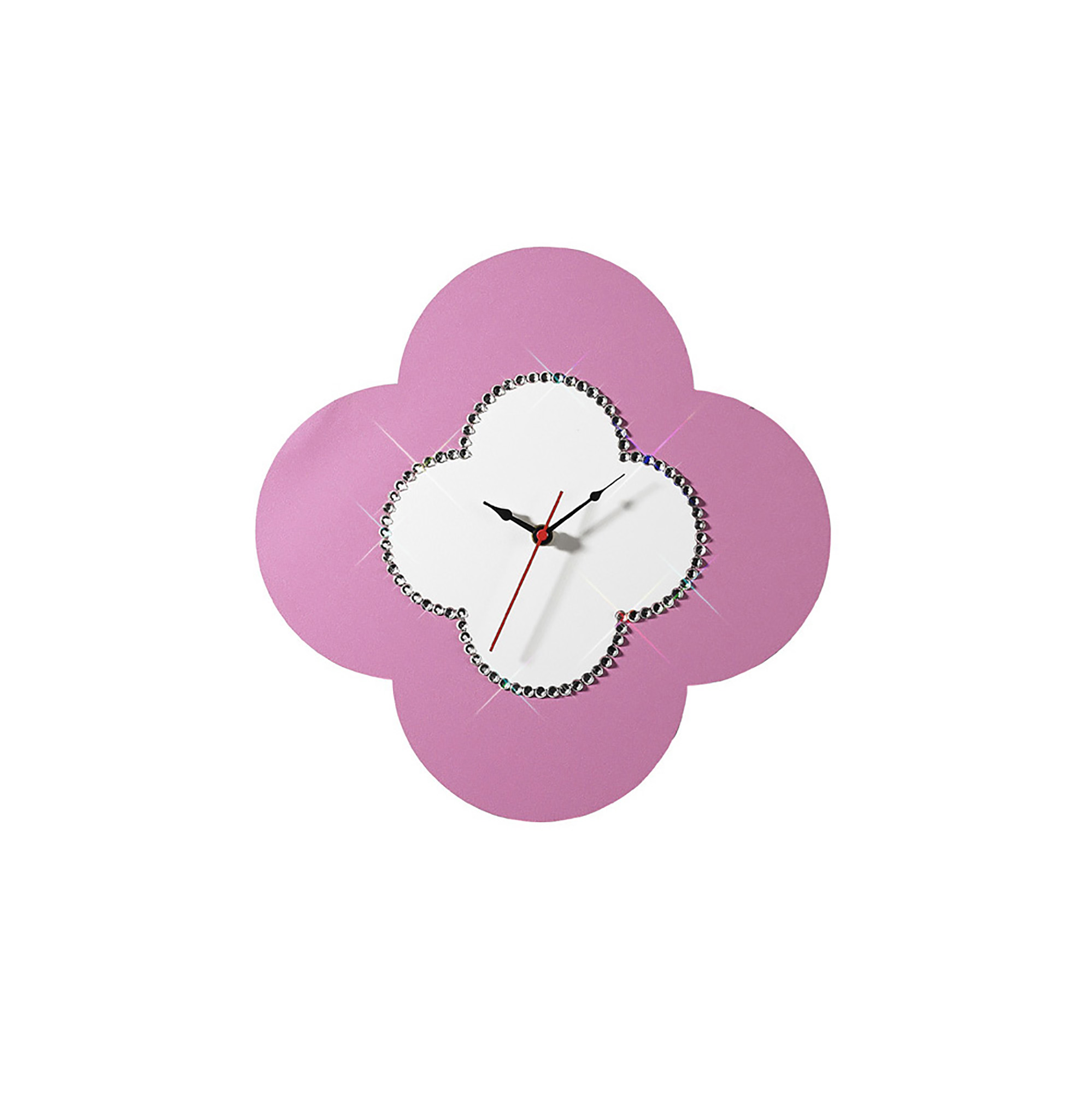 IL70119  Infinity Crystal Flower Clock